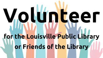 Are you looking to give back to the community?  Volunteer for the Library or Friends of the Library!
