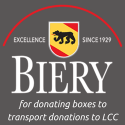 Biercy cheese donated boxes to move the donated food