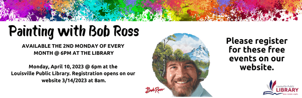 Bob Ross April 2023 program