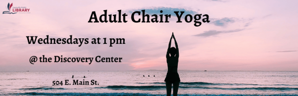 Adult chair yoga