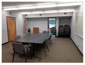 The meeting room is available for community use