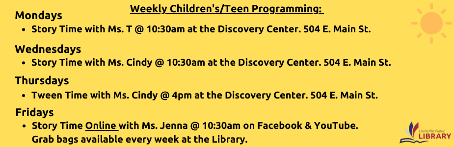 Children's Programming at the Discovery Center