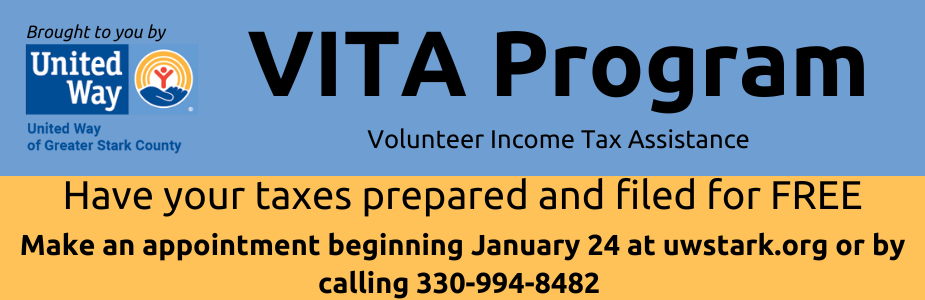 Get your taxes done and filed for free with United Way's VITA program